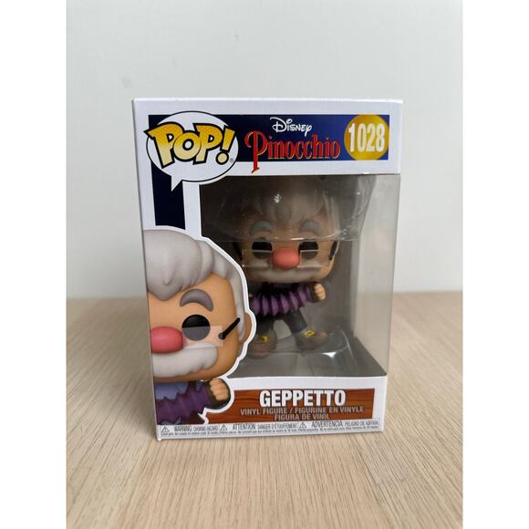 Funko Pop 1028 Pinocchio Geppetto - NEW - Picture 1 of 4